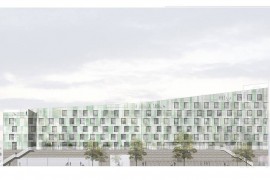 Facade på kollegiet